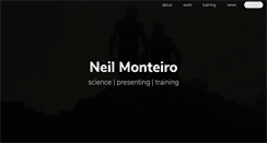 Desktop Screenshot of neilmonteiro.com